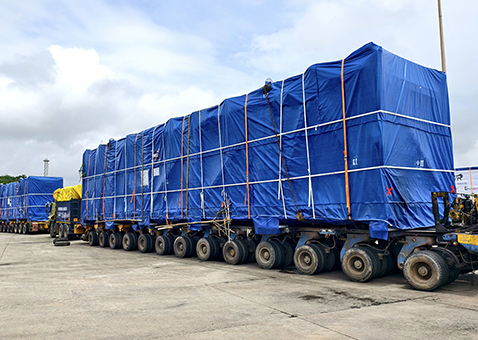 17 module ex works to door move USA